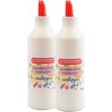 Discountershop Craft glue 250 ml per bottle - 500 ml two bottles - Universal glue for crafts - Craft glue for children - Affordable and versatile Discountershop Craft glue 250 ml per bottle - 500 ml two bottles - Universal glue for crafts - Craft glue for children - Affordable and versatile