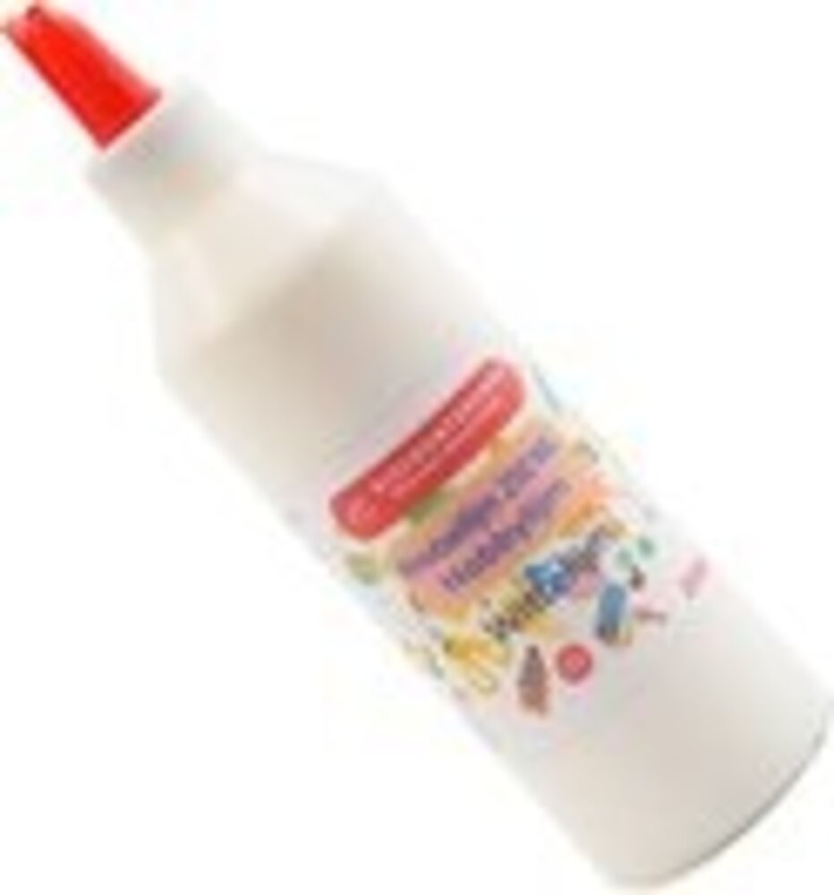 Discountershop Craft glue 250 ml per bottle - 500 mltwo bottles - Universal glue for crafts - Craft glue for children - Affordable and versatile