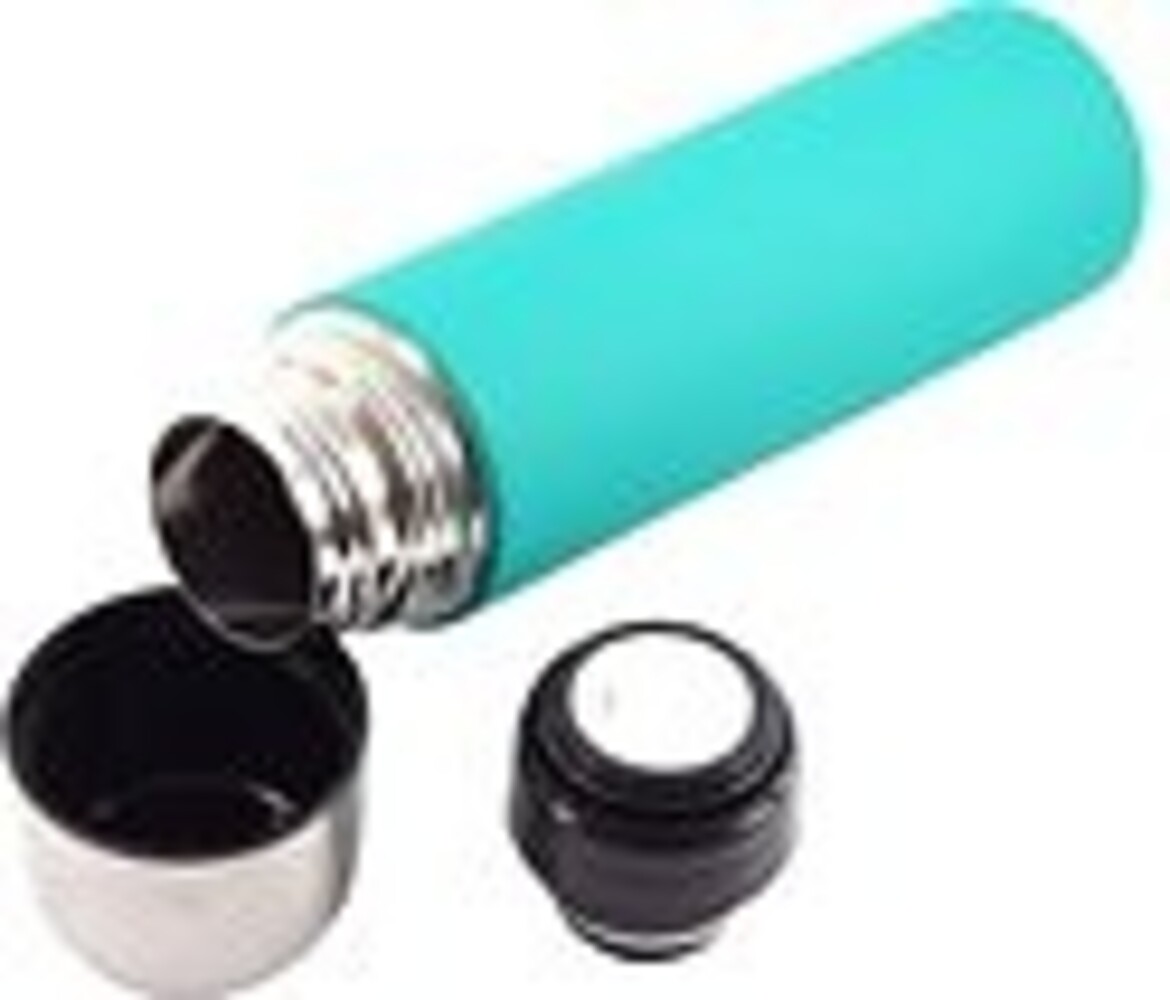 0.5L Soft Touch Insulated Thermos Bottle - Compact Design 0.5L Soft Touch Insulated Thermos Bottle - Compact Design
