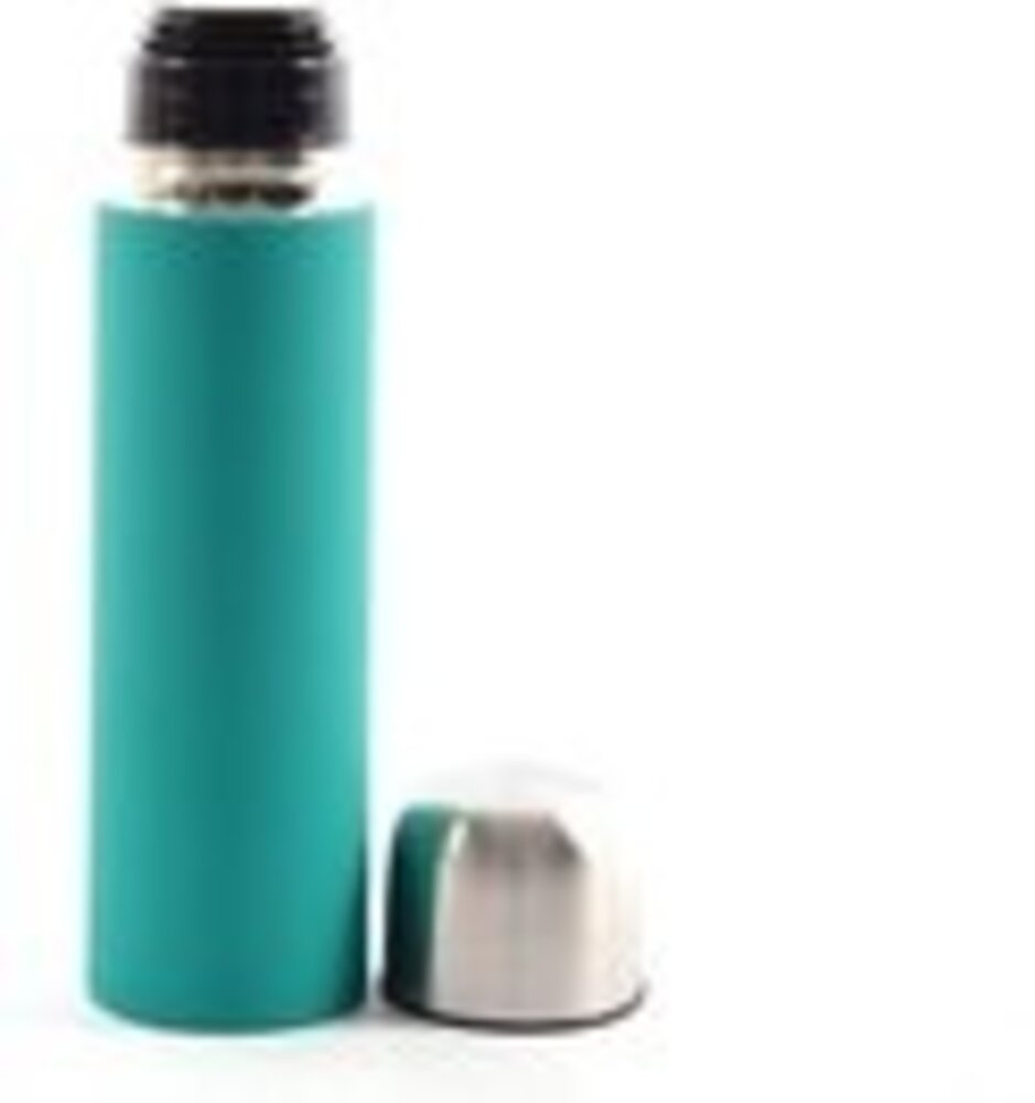 0.5L Soft Touch Insulated Thermos Bottle - Compact Design 0.5L Soft Touch Insulated Thermos Bottle - Compact Design