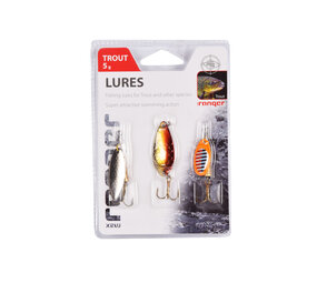 Discountershop Complete Fishing Spinner Set | 3 Piece Ultimate Lures | 5 Gram | Fishing & Angling Discountershop Complete Fishing Spinner Set | 3 Piece Ultimate Lures | 5 Gram | Fishing & Angling
