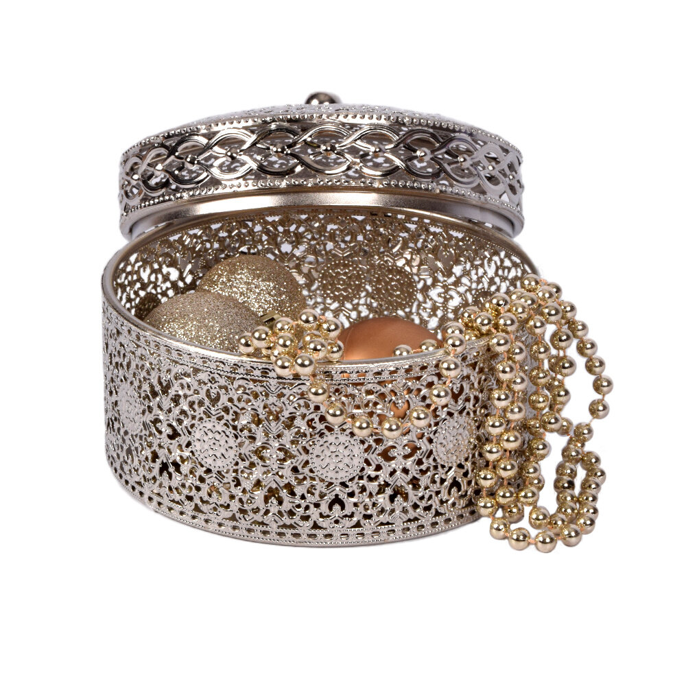 Discountershop Sieradendoosjes voor Juwelenopslag - Stijlvolle Opbergdoos - 12cm x 14cm x 14cm - voor Ringen, Oorbellen en Meer Discountershop Sieradendoosjes voor Juwelenopslag - Stijlvolle Opbergdoos - 12cm x 14cm x 14cm - voor Ringen, Oorbellen en Meer