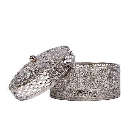 Discountershop Sieradendoosjes voor Juwelenopslag - Stijlvolle Opbergdoos - 12cm x 14cm x 14cm - voor Ringen, Oorbellen en Meer Discountershop Sieradendoosjes voor Juwelenopslag - Stijlvolle Opbergdoos - 12cm x 14cm x 14cm - voor Ringen, Oorbellen en Meer