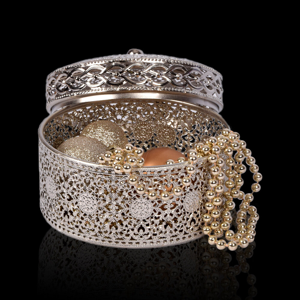 Discountershop Sieradendoosjes voor Juwelenopslag - Stijlvolle Opbergdoos - 12cm x 14cm x 14cm - voor Ringen, Oorbellen en Meer Discountershop Sieradendoosjes voor Juwelenopslag - Stijlvolle Opbergdoos - 12cm x 14cm x 14cm - voor Ringen, Oorbellen en Meer