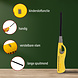 Discountershop Lighter Yellow | Lighting BBQ | Candle Lighter 27 cm | Electric Storm-Resistant Refillable Discountershop Lighter Yellow | Lighting BBQ | Candle Lighter 27 cm | Electric Storm-Resistant Refillable