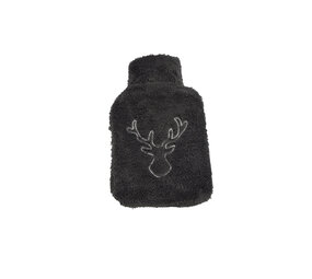 Discountershop Pluche Warmwaterkruik met Hoes - 0.85 kg - Grijs Warmte Kerstcadeau voor Ontspanning - 21.5 cm x 34.5 cm Discountershop Pluche Warmwaterkruik met Hoes - 0.85 kg - Grijs Warmte Kerstcadeau voor Ontspanning - 21.5 cm x 34.5 cm
