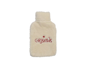 Discountershop Verwarmende Witte Warmwaterkruik met Hoes - Ideaal Kerstcadeau voor Geliefden - 21.5 x 34.5 cm Discountershop Verwarmende Witte Warmwaterkruik met Hoes - Ideaal Kerstcadeau voor Geliefden - 21.5 x 34.5 cm