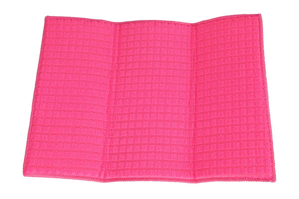 Discountershop Set Of 3 Kitchen Towels made of Polyester and Cotton Blend - Cleaning Textiles - Pink - 30x40 cm Discountershop Set Of 3 Kitchen Towels made of Polyester and Cotton Blend - Cleaning Textiles - Pink - 30x40 cm