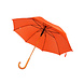 Discountershop Oranje Automatische Paraplu 102 cm – Windbestendige Paraplu voor Volwassenen | Grote Sterke Regenparaplu met Snelle Openknop