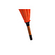 Discountershop Oranje Automatische Paraplu 102 cm – Windbestendige Paraplu voor Volwassenen | Grote Sterke Regenparaplu met Snelle Openknop
