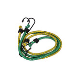 Discountershop Durable Elastic Spider Binder Bicycle - Multicolored Luggage Tie of 80 cm with 2 Hooks - 1cmx5 cm