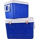 Merkloos Blauwe Draagbare Camping Koelbox - 45L - Kunststof - Inclusief Deksel - Met Handgrepen - Anti-slip - 50x38x39cm Merkloos Blauwe Draagbare Camping Koelbox - 45L - Kunststof - Inclusief Deksel - Met Handgrepen - Anti-slip - 50x38x39cm