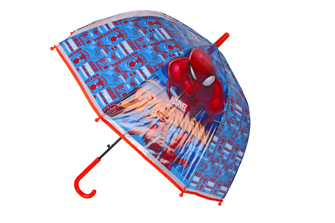 Spider-Man Opvouwbare Kinderparaplu - 50 cm Diameter - Windbestendig - UV-Bescherming - Spiderman Design Spider-Man Opvouwbare Kinderparaplu - 50 cm Diameter - Windbestendig - UV-Bescherming - Spiderman Design