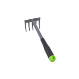 Discountershop Stalen Tuinhark voor Efficiënt Tuinonderhoud - 97gm - Zilverkleurig - 29cmx8.5x3.5cm