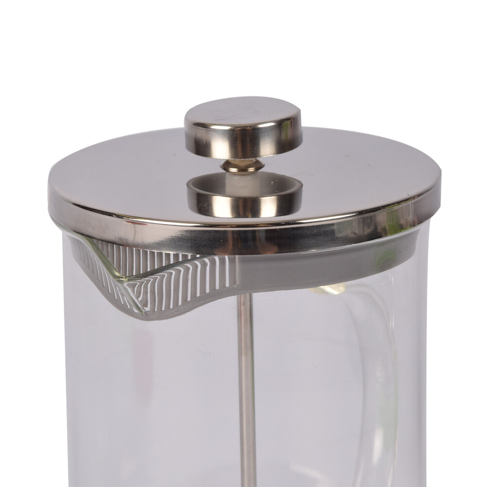 Discountershop Grey Cafetière - Glass Coffee Maker - BPA-Free - 800ml Capacity - Dishwasher Safe Discountershop Grey Cafetière - Glass Coffee Maker - BPA-Free - 800ml Capacity - Dishwasher Safe