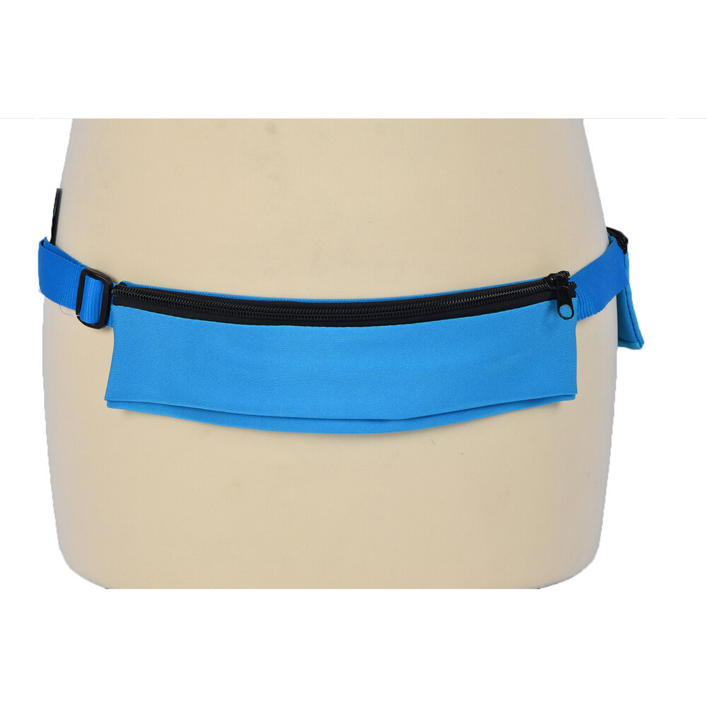 Discountershop Praktische Heuptas - Blauw - Perfect voor Wandelen, Fietsen & Hardlopen - Verstelbaar (80-107cm) Discountershop Praktische Heuptas - Blauw - Perfect voor Wandelen, Fietsen & Hardlopen - Verstelbaar (80-107cm)