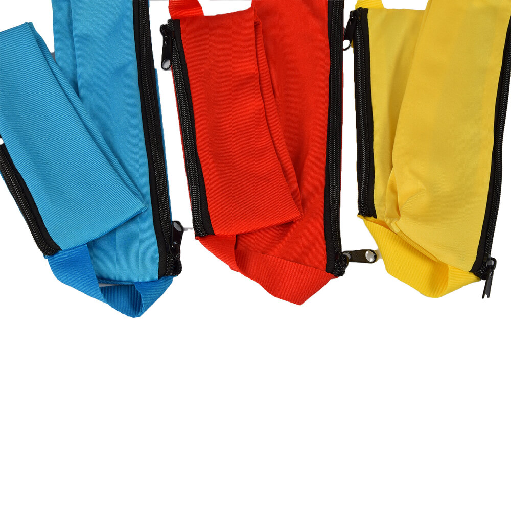 Discountershop Practical Waist Bag - Blue - Perfect for Walking, Cycling & Running - Adjustable (80-107cm) Discountershop Practical Waist Bag - Blue - Perfect for Walking, Cycling & Running - Adjustable (80-107cm)