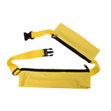 Discountershop Gele Heuptas - Sport, Festival, Reizen - Verstelbaar 80-107cm - 1 Vak - 150gm Discountershop Gele Heuptas - Sport, Festival, Reizen - Verstelbaar 80-107cm - 1 Vak - 150gm