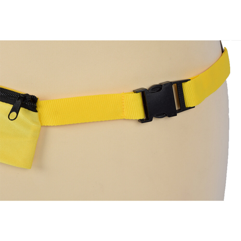 Discountershop Gele Heuptas - Sport, Festival, Reizen - Verstelbaar 80-107cm - 1 Vak - 150gm Discountershop Gele Heuptas - Sport, Festival, Reizen - Verstelbaar 80-107cm - 1 Vak - 150gm