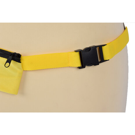 Discountershop Gele Heuptas - Sport, Festival, Reizen - Verstelbaar 80-107cm - 1 Vak - 150gm Discountershop Gele Heuptas - Sport, Festival, Reizen - Verstelbaar 80-107cm - 1 Vak - 150gm