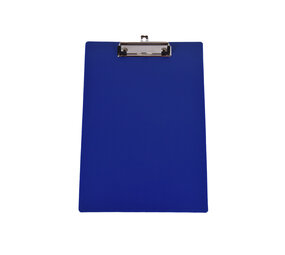 Discountershop Handig Kunststof Klembord A4 | Blauw | 22x31x31 cm | Lichtgewicht | Klemmap voor Documenten