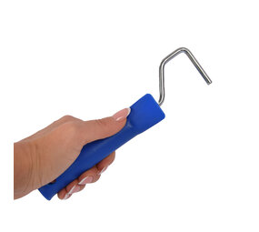 Discountershop Blue Paint Roller Set - Metal & Plastic | Wall, Ceiling, Doors | 5x10 cm Discountershop Blue Paint Roller Set - Metal & Plastic | Wall, Ceiling, Doors | 5x10 cm