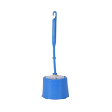 Merkloos Toiletborstel Met Houder - Blauwe Toiletborstelset Voor Efficiënt Toiletreinigen - Wc Accessoires - 11 cm, Hoogte: 34.5 cm Merkloos Toiletborstel Met Houder - Blauwe Toiletborstelset Voor Efficiënt Toiletreinigen - Wc Accessoires - 11 cm, Hoogte: 34.5 cm