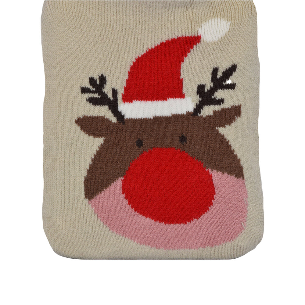 Discountershop Warmwaterkruik van Polyester en Rubber | Beige Kleur - 28cmx18cm - Winteraccessoire voor Ontspanning Discountershop Warmwaterkruik van Polyester en Rubber | Beige Kleur - 28cmx18cm - Winteraccessoire voor Ontspanning