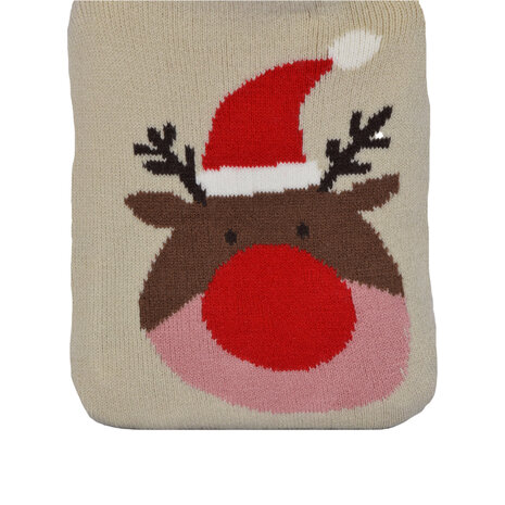 Discountershop Warmwaterkruik van Polyester en Rubber | Beige Kleur - 28cmx18cm - Winteraccessoire voor Ontspanning Discountershop Warmwaterkruik van Polyester en Rubber | Beige Kleur - 28cmx18cm - Winteraccessoire voor Ontspanning