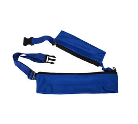 Discountershop Stijlvol Donker Blauw Heuptasje voor Dames - Verstelbare Polyester Riemtas met één vak, Breedte 80-107cm Discountershop Stijlvol Donker Blauw Heuptasje voor Dames - Verstelbare Polyester Riemtas met één vak, Breedte 80-107cm