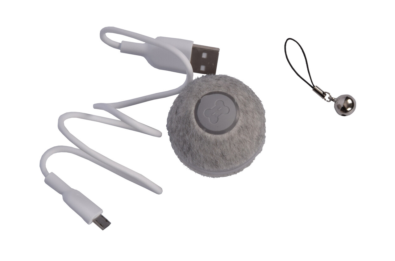 Discountershop Interactive Electronic Cat Toys for Every Life Stage - Grey, Floating, Suitable for Kittens