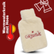 Discountershop Warm Water Bottle with Cover 21.5 cm - 34.5 cm | White Hot Water Bottle | Warmth Christmas Gift for Relaxation Discountershop Warm Water Bottle with Cover 21.5 cm - 34.5 cm | White Hot Water Bottle | Warmth Christmas Gift for Relaxation