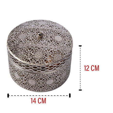 Discountershop Sieradendoosjes voor Juwelenopslag - Stijlvolle Opbergdoos - 12cm x 14cm x 14cm - voor Ringen, Oorbellen en Meer Discountershop Sieradendoosjes voor Juwelenopslag - Stijlvolle Opbergdoos - 12cm x 14cm x 14cm - voor Ringen, Oorbellen en Meer