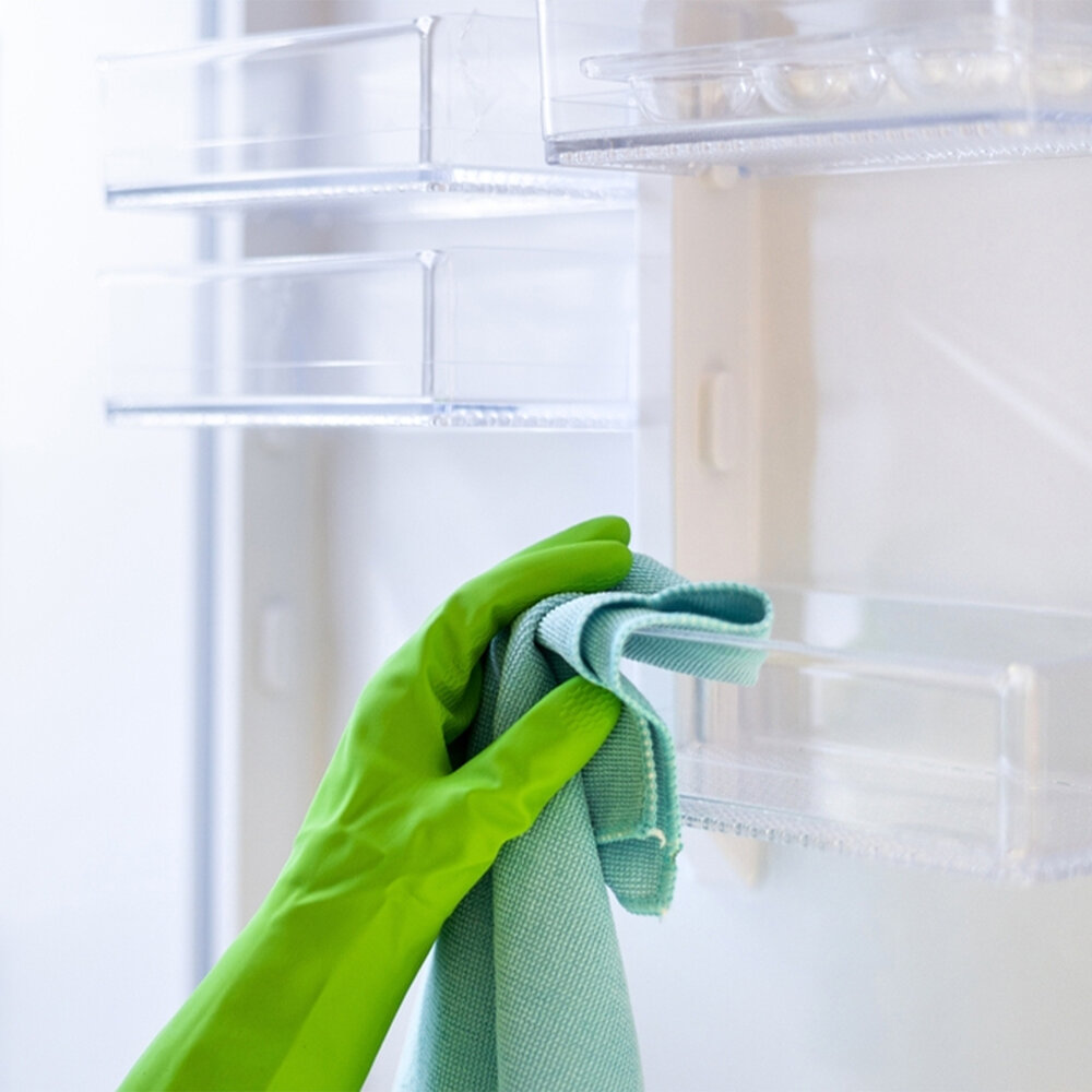 Discountershop Set of 3 Colorful Dishcloths - Blue - Polyester and Cotton Blend - 80 gm - 30x40 cm Discountershop Set of 3 Colorful Dishcloths - Blue - Polyester and Cotton Blend - 80 gm - 30x40 cm