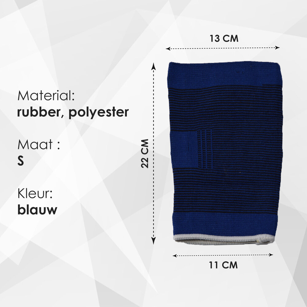 Discountershop Comfortable Elastic Knee Bandage in Blue | Knee Support & Stabilizer | Sports bandage | Size S | 9.50cmx25.50cmx5.50cm Discountershop Comfortable Elastic Knee Bandage in Blue | Knee Support & Stabilizer | Sports bandage | Size S | 9.50cmx25.50cmx5.50cm