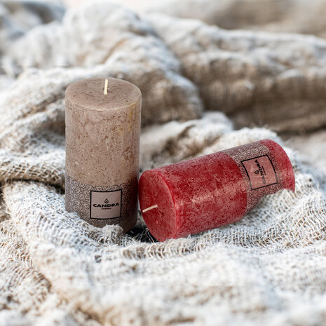 Discountershop Colorful Pillar Candles - Large Candles - Unscented - 7 cm x 13 cm - Candle Shop Discountershop Colorful Pillar Candles - Large Candles - Unscented - 7 cm x 13 cm - Candle Shop