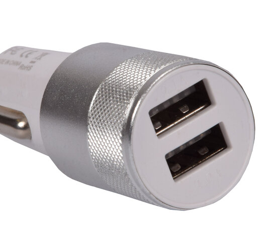 Discountershop Car Charger | Universal | Charger | For Cigarette Lighter | With Dual USB Ports | Compatible with GPS, MP3, Power Bank Discountershop Car Charger | Universal | Charger | For Cigarette Lighter | With Dual USB Ports | Compatible with GPS, MP3, Power Bank