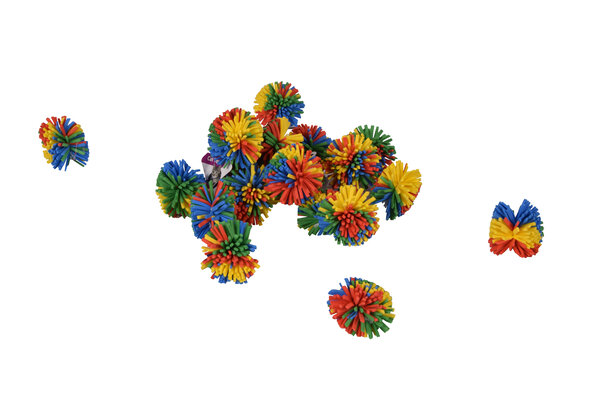 Discountershop Interactief kattenspeelgoed - Kleurrijke kattenballetjes van rubber en schuim - Speelgoed Dieren - 3 cm - 0.02 Kg Discountershop Interactief kattenspeelgoed - Kleurrijke kattenballetjes van rubber en schuim - Speelgoed Dieren - 3 cm - 0.02 Kg