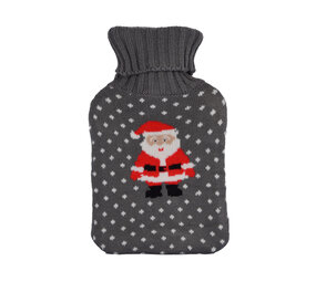 Discountershop Warmwaterkruik voor Ontspanning - 100% Polyester - Grijs en Rood - 16.50cm - Ontspan met een Zachte Warmwaterkruik Discountershop Warmwaterkruik voor Ontspanning - 100% Polyester - Grijs en Rood - 16.50cm - Ontspan met een Zachte Warmwaterkruik