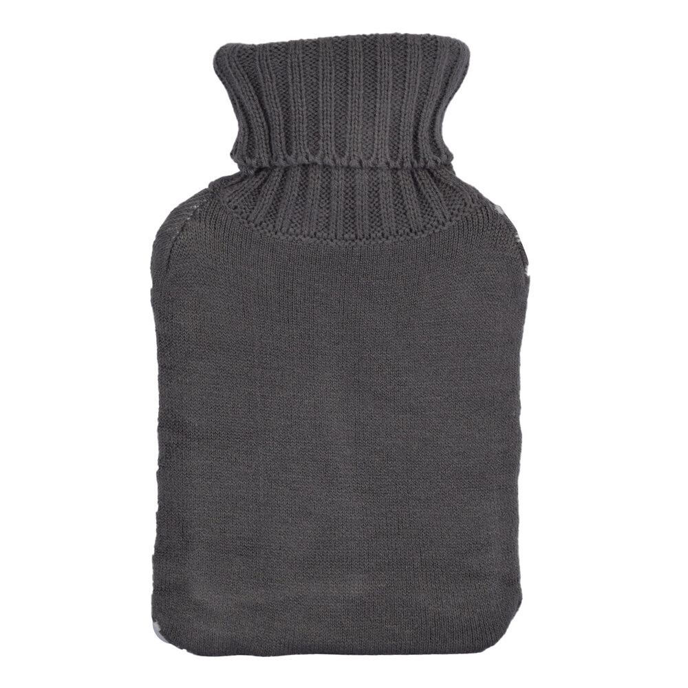 Discountershop Warmwaterkruik voor Ontspanning - 100% Polyester - Grijs en Rood - 16.50cm - Ontspan met een Zachte Warmwaterkruik Discountershop Warmwaterkruik voor Ontspanning - 100% Polyester - Grijs en Rood - 16.50cm - Ontspan met een Zachte Warmwaterkruik