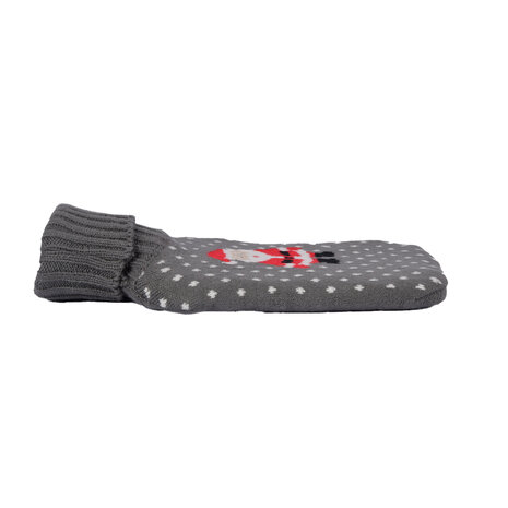 Discountershop Hot Water Bottle for Relaxation - 100% Polyester - Gray and Red - 16.50cm - Relax with a Soft Hot Water Bottle Discountershop Hot Water Bottle for Relaxation - 100% Polyester - Gray and Red - 16.50cm - Relax with a Soft Hot Water Bottle