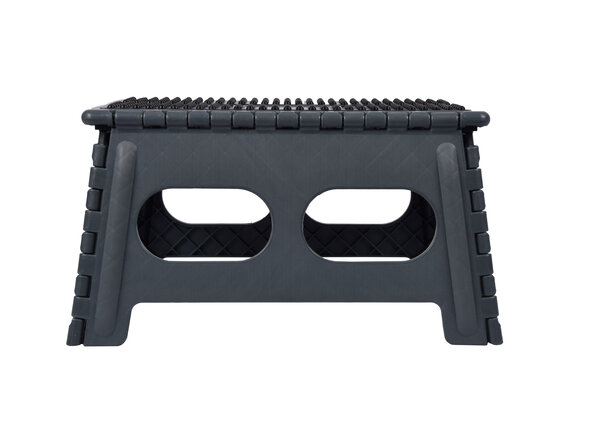 Discountershop kitchen stools and steps - Black - Foldable, Plastic, 38x22x24cm Discountershop kitchen stools and steps - Black - Foldable, Plastic, 38x22x24cm