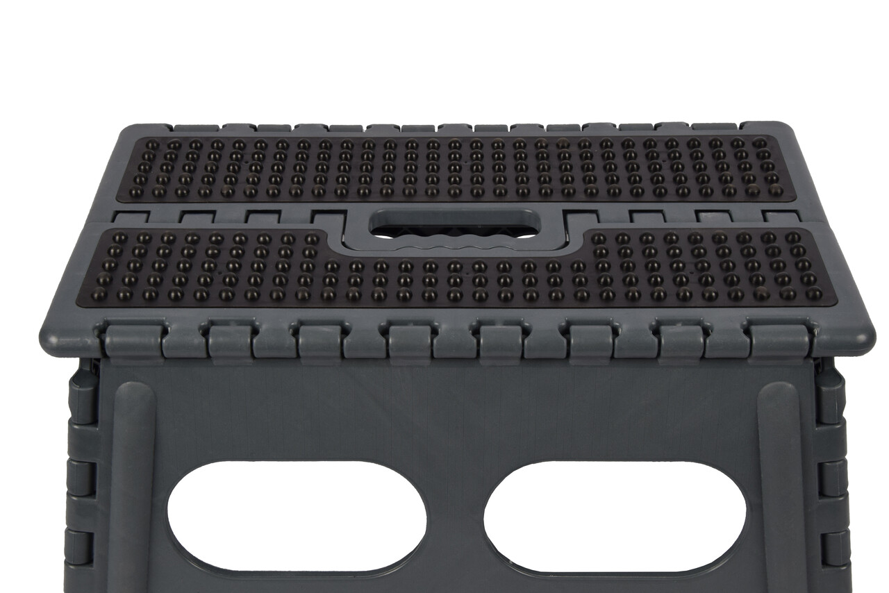 Discountershop kitchen stools and steps - Black - Foldable, Plastic, 38x22x24cm Discountershop kitchen stools and steps - Black - Foldable, Plastic, 38x22x24cm