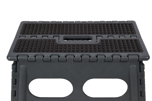 Discountershop kitchen stools and steps - Black - Foldable, Plastic, 38x22x24cm Discountershop kitchen stools and steps - Black - Foldable, Plastic, 38x22x24cm