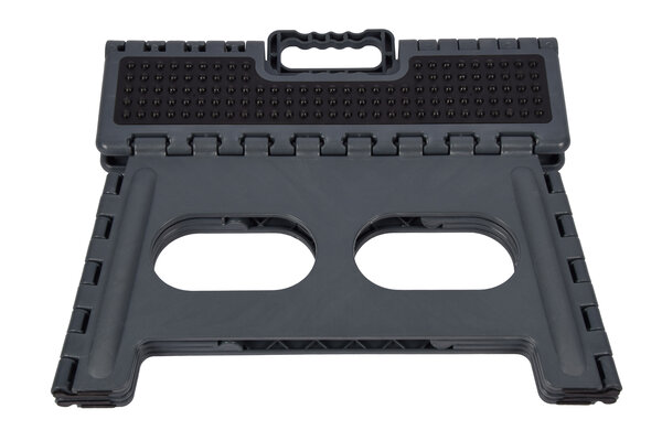 Discountershop keukenkrukjes en opstapjes - Zwart - Opvouwbaar, Kunststof, 38x22x24cm Discountershop keukenkrukjes en opstapjes - Zwart - Opvouwbaar, Kunststof, 38x22x24cm