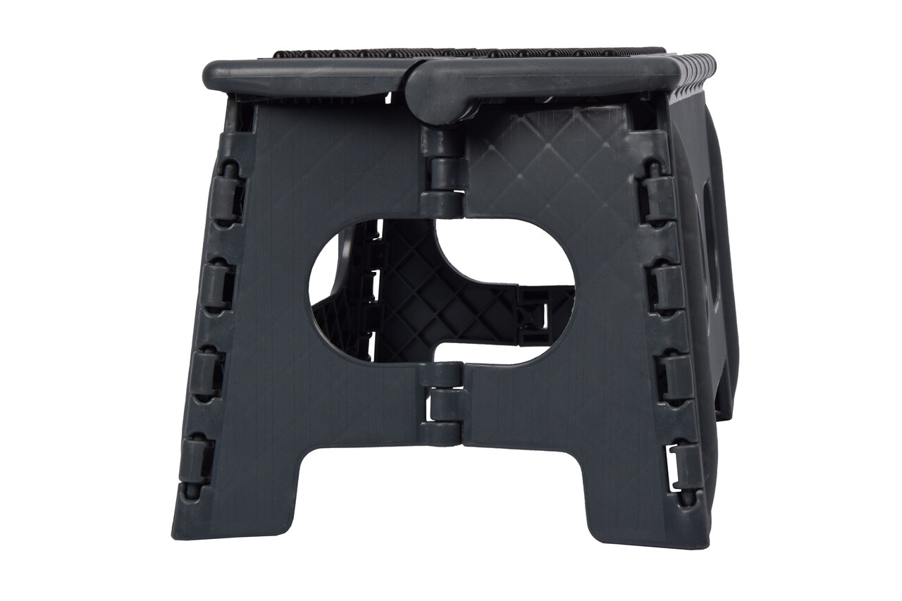 Discountershop kitchen stools and steps - Black - Foldable, Plastic, 38x22x24cm Discountershop kitchen stools and steps - Black - Foldable, Plastic, 38x22x24cm