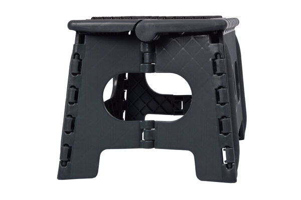 Discountershop kitchen stools and steps - Black - Foldable, Plastic, 38x22x24cm Discountershop kitchen stools and steps - Black - Foldable, Plastic, 38x22x24cm