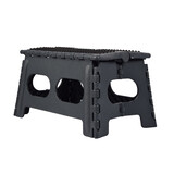 Discountershop keukenkrukjes en opstapjes - Zwart - Opvouwbaar, Kunststof, 38x22x24cm Discountershop keukenkrukjes en opstapjes - Zwart - Opvouwbaar, Kunststof, 38x22x24cm