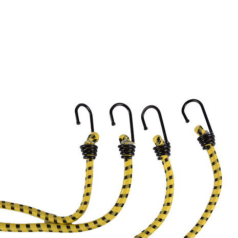 Discountershop Solid Yellow Spider Tie made of Alloy Steel - 150 cm - Luggage Strap for Bicycle with Lashing Straps and Elastics - 18 cmx3cm Discountershop Solid Yellow Spider Tie made of Alloy Steel - 150 cm - Luggage Strap for Bicycle with Lashing Straps and Elastics - 18 cmx3cm