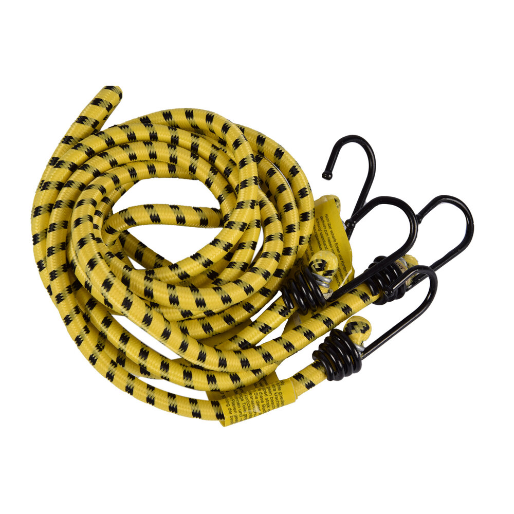 Discountershop Solid Yellow Spider Tie made of Alloy Steel - 150 cm - Luggage Strap for Bicycle with Lashing Straps and Elastics - 18 cmx3cm Discountershop Solid Yellow Spider Tie made of Alloy Steel - 150 cm - Luggage Strap for Bicycle with Lashing Straps and Elastics - 18 cmx3cm